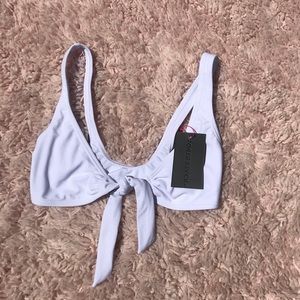 ASOS Front Tie Bikini Top